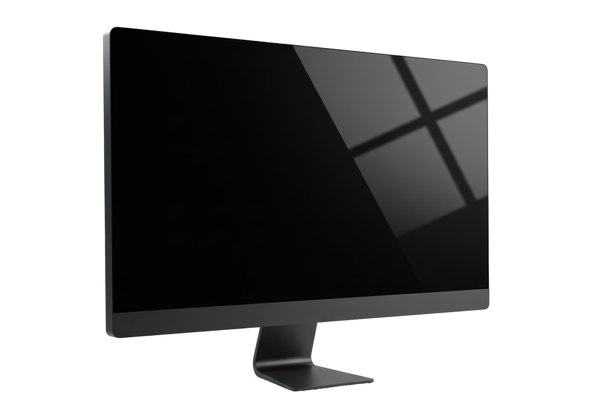 Budget monitor on desk