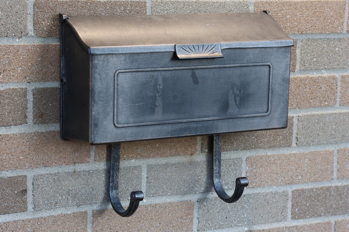 Traditional vintage mailbox